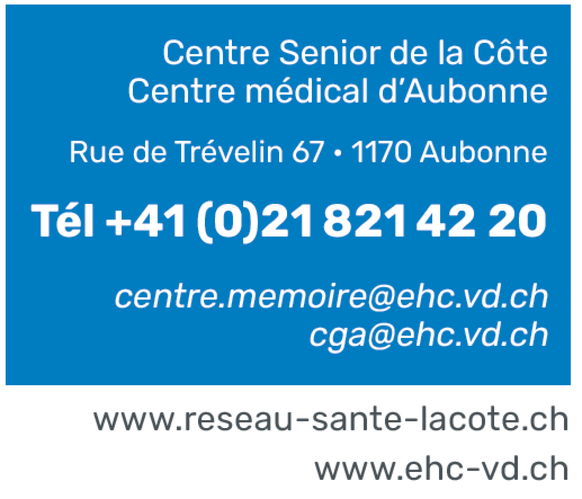 Ctr senior de la Côte
